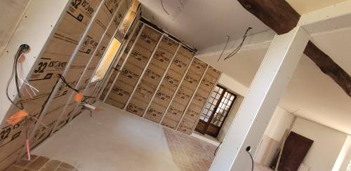 Pendant les travaux