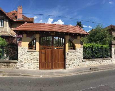 Rénovation des murets en meulière (Boussy-Saint-Antoine 91800)