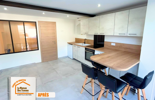 Aménagement garage Ugine 73400, Transformation garage Savoie, Studio près d’Ugine, Rénovation Albertville Moûtiers