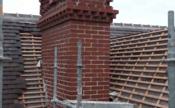 Rénovation d'une cheminée dans une propriété à Deauville