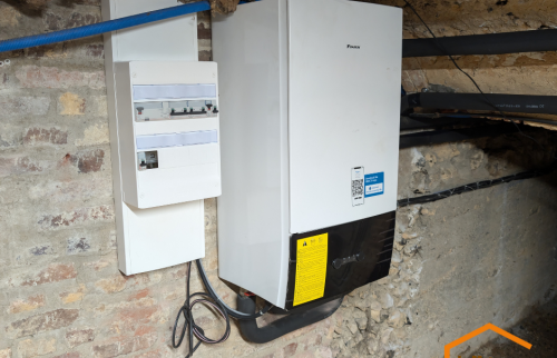 Installation d'une pompe à chaleur 2