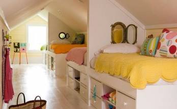 Aménagement chambre d'enfants sous les combles à Nanteuil-lès-Mzaux (77100)