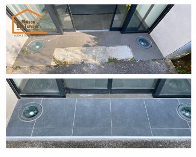 Rénovation carrelage extérieur