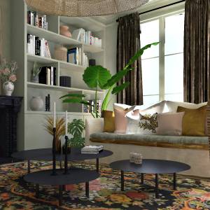 Aménagement et décoration d'une pièce à vivre - La Maison Des Architectes - Margot Henry