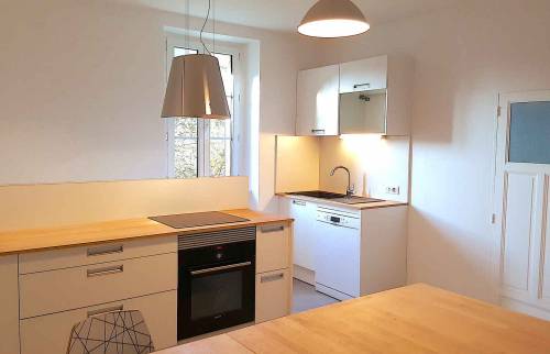 Cuisine Saint-Malo après rénovation 