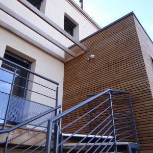 Extension à ossature bois à Cachan