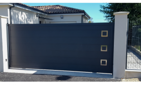 Pose de portail moderne Haguenau