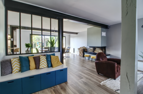 Rénovation intérieur d'une entrée en Essonne 91