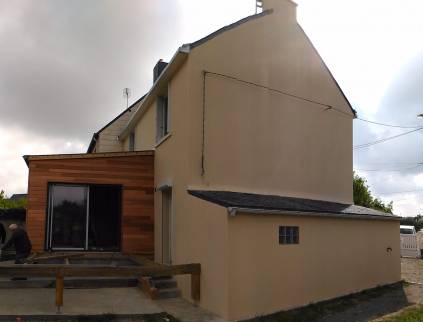 Ravalement de façade complet à Ploufragan