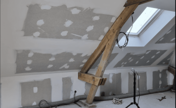 Travaux d'isolation thermique par l'intérieur dans les combles habitables d'une maison - Pornic 44210