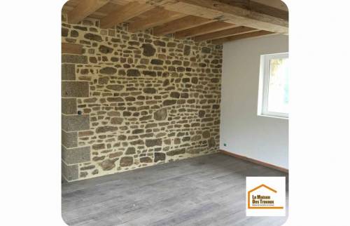 Parquet en chêne massif à La Rochelle Normande (50530).