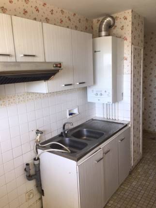 Cuisine avant travaux de rénovation - Nantes 44