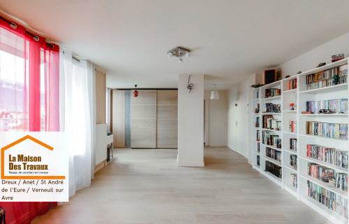 Un appartement ancien transformé en espace moderne et accueillant à Dreux et Anet