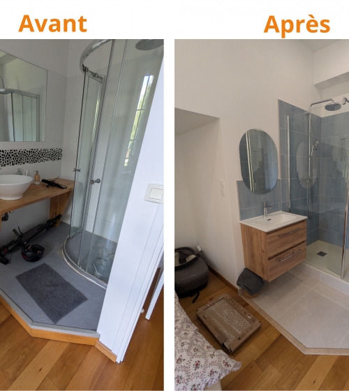 Réno avant après Orléans