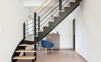 Pose d'un escalier à Rezé