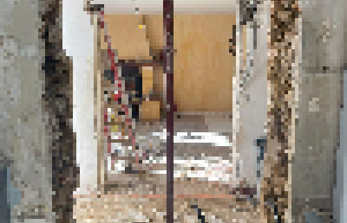 Ouverture mur porteur