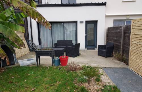 Extension 20 m2 Mur Ossature Bois à Treillières près de Nantes (44) : avant travaux