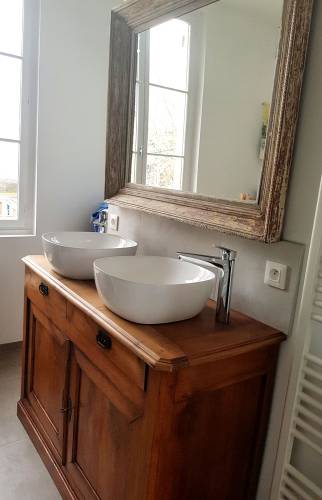 Rénovation complète d’un appartement à Troyes vasques
