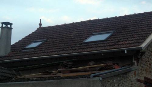 Toiture avant travaux