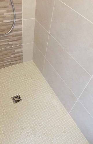 Douche à l'italienne - extension 