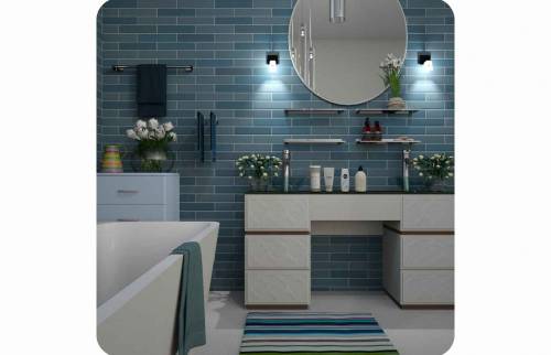 Rénovation d'une salle de bains à Granville (50400)