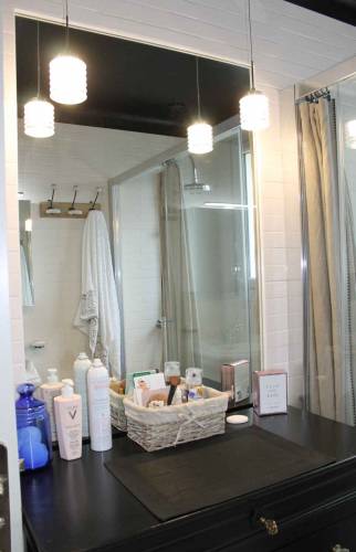 Rénovation d'une salle de bain, style rétro à Boussay