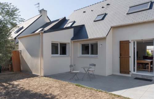 Agrandissement et rénovation d'une maison au sud de Nantes