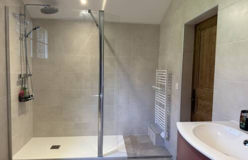 La douche à l'italienne