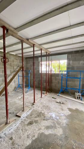 Agrandissement d'une maison à Serbannes