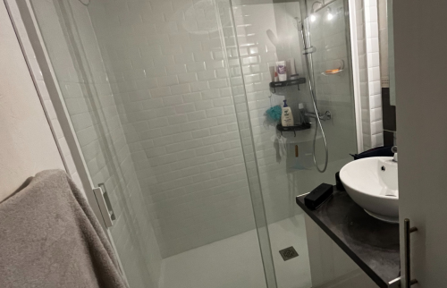 Douche après rénovation