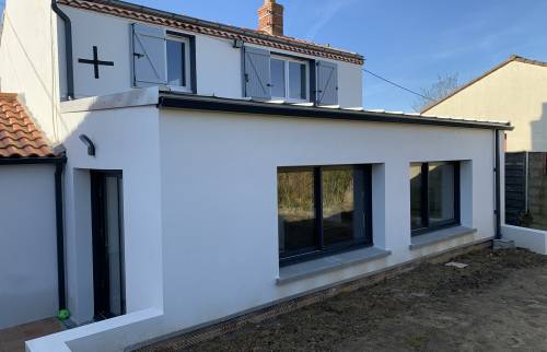 Création d'une extension à Bouguenais