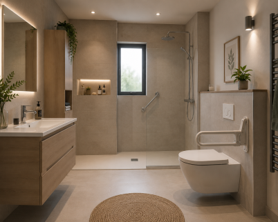 salle de bain accessibilité