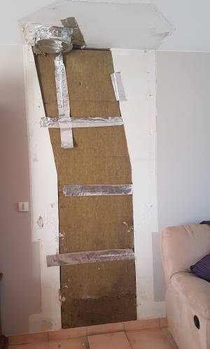 Rénovation de salon séjour avec suppression d'une cheminée - Solers 77111