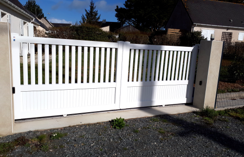 Portail avec ouverture automatique