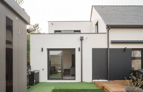 Extension d'une maison- Carquefou- Zoom sur les extérieurs