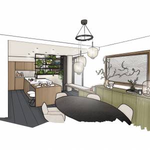 Rénovation complète cuisine/séjour - Apolline GERONIMI - La Maison Des Architectes