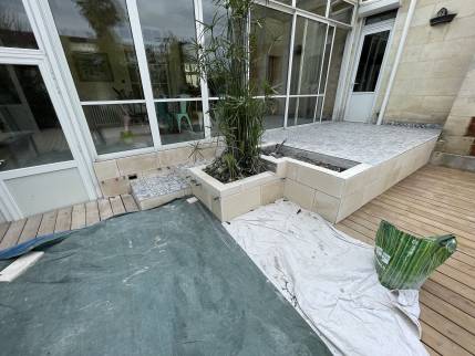 Aménagement de terrasse - Solliès-Pont 83210