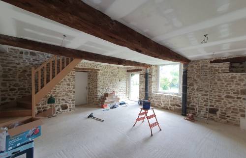 Isolation phonique et thermique terminée