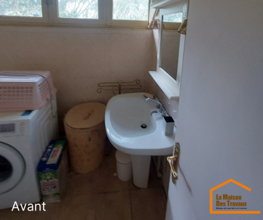 Salle de bain avant