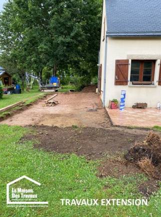 Démarrage d'une extension de maison à Vannes 56000