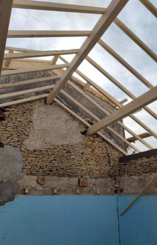 Carnet de chantier de la rénovation complète d’une maison à St Marcel Bel Accueil : projet Tilleul