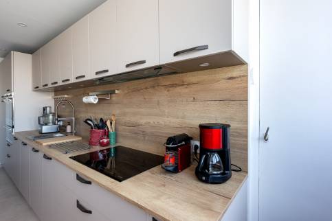 Cuisine entièrement rénovée qui donne la pêche !