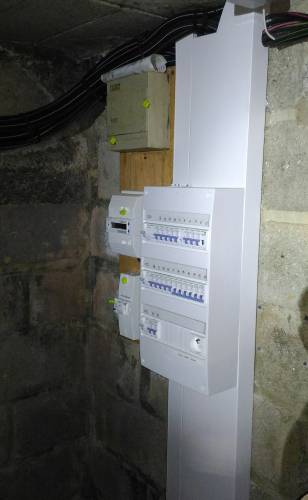 Tableau électrique pour maison néo-bretonne rénovée entièrement à Plérin