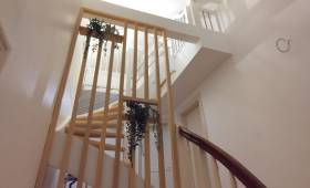 Aménagement de combles avec escalier et claustra sur mesure à Brunstatt