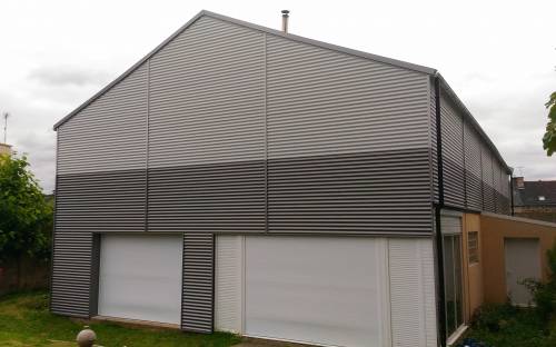 bardage bac acier à Pléneuf Val André