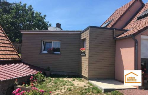 Extension de maison (Suite parentale) sur Marigny-le-Lozon 50570