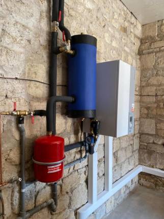 Installation d'une pompe à chaleur