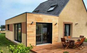 Extension en bois à La Celle-Saint-Cloud