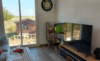 Carrelage côté salon