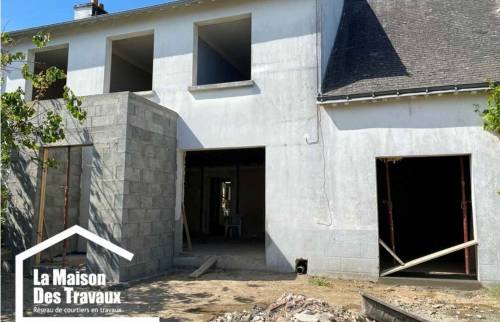Rénovation totale d’une maison ancienne La maison des travaux vannes sarzeau Pénestin